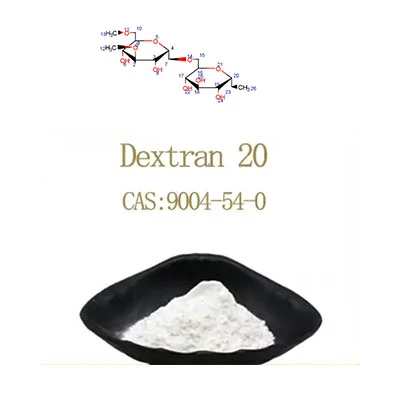 Dextran Cas 9004-54-0 ķīmiskais pulveris
